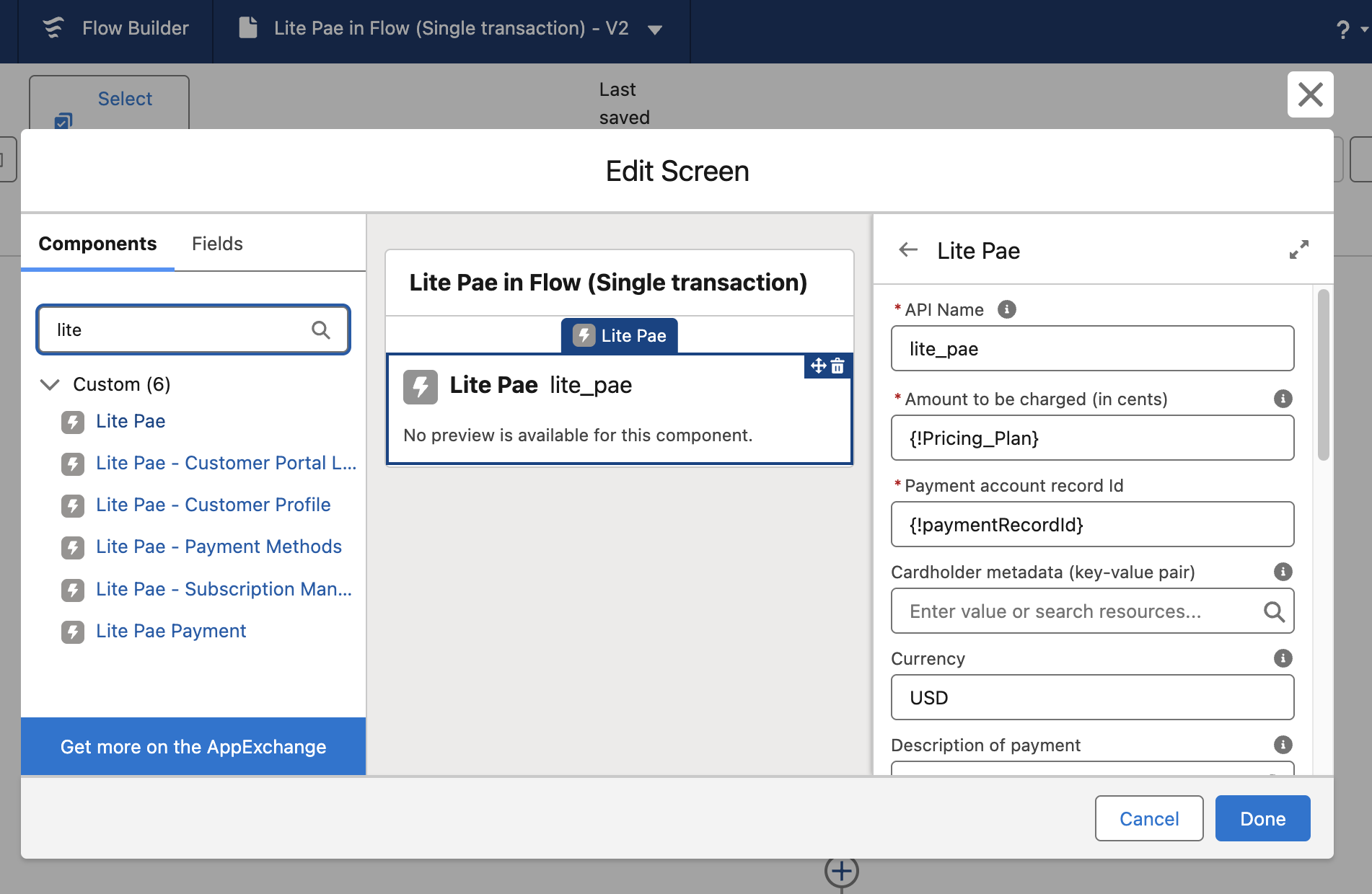 Lite Pae - litepae flow component